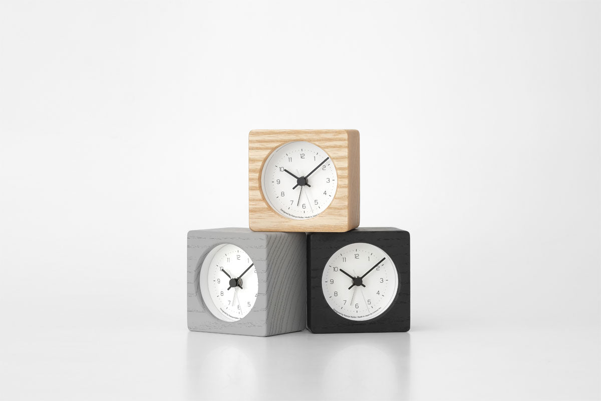 NEUT alarm clock collection three colors together